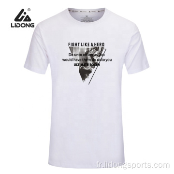 T-shirt d&#39;impression de tshirt en coton avec votre propre logo